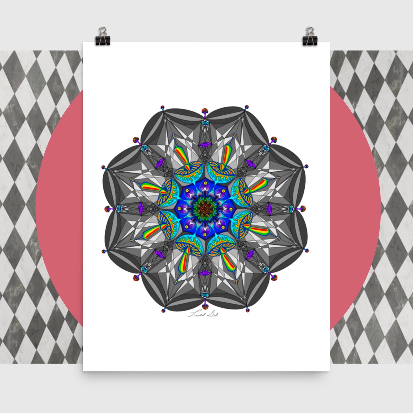 "Cosmic Lens" Poster